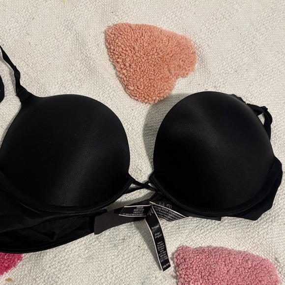 Victoria's Secret Black Smooth Padded T-Shirt Bra - Picture 7 of 7